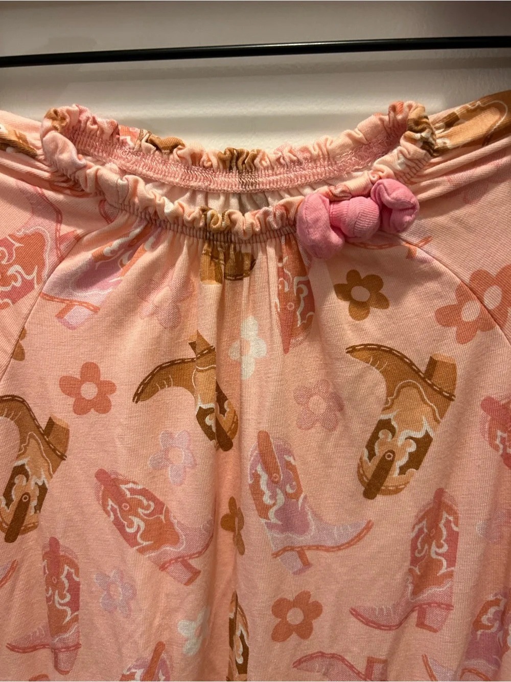 Mudpie Cowgirl Baby Sleeper Sz 3-6 months